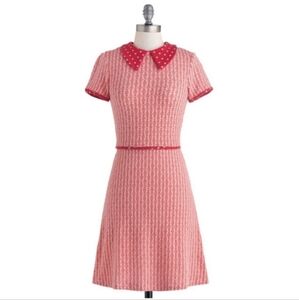 NEW! RARE Modcloth Star Collar Dress